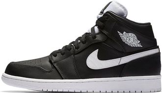 Nike Jordan Air Jordan 1 Retro Mid Black White 554724-038