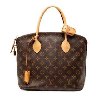 Louis Vuitton Pre-owned Lockit PM - Dames - Pre-owned - Bruin - Maat: ONE Size Leer