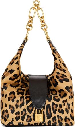 Balmain Borsa a spalla Sync - Marrone