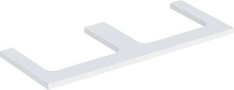 Keramag Keramag - Geberit One Placa De Lavabo, Doble Recorte, Para Lavabo De