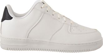 Signs Milano Mens Casual Lowtop Sneakers - White Leather - Size EU 41