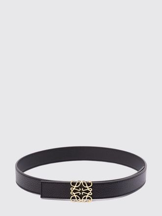 Loewe Cintura Anagram reversibile in pelle con fibbia monogram