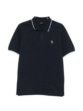 Paul Smith Polo de algod&oacute;n con logo de cebra de Ps By Paul Smith