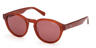GANT GA00030 42J Mens Sunglasses Orange Size 53