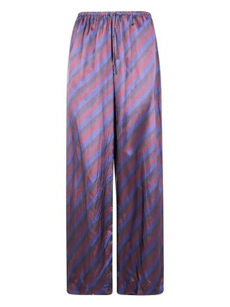 Dries Van Noten Puvis Bis Long 2256 Stripe Printed Trousers