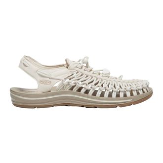 Keen Flat Sandals, female, White, Size: 9 1/2 US Uneek Leather Sandals