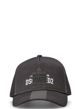Dsquared2 Grey Logo Baseball Hat
