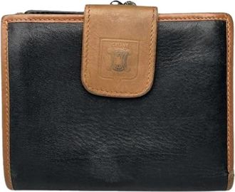 Celine Pre-owned Vintage Portemonnee - Dames - Vintage Accessoires - Zwart - ONE Size - Leer - Vintage
