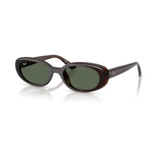 Ray-Ban Bio-Based Zonnebril - unisex - Accessoires - Rood - Maat: 53 MM