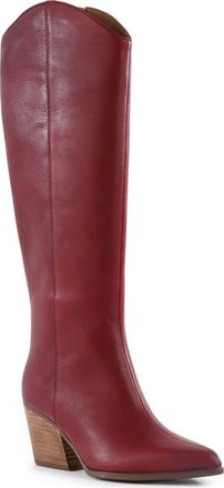 Seychelles Begging You Knee High Western Boot in Cranberry at Nordstrom, Size 8.5
