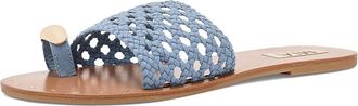 Mia MLE-Tiva Womens Sandals Denim : 7.5 M, Faux Leather