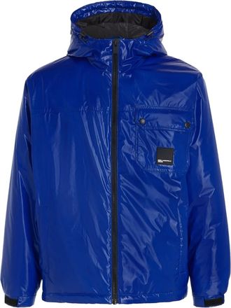 Karl Lagerfeld Jack met capuchon - Blauw