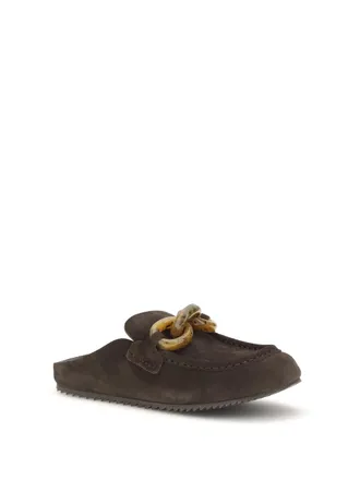 Pedro Garcia Womens Bilma Mules Brown Castoro-Tortoise Sandal