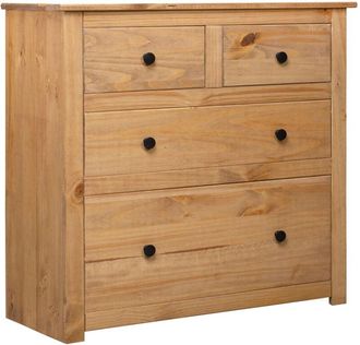 vidaXL Sideboard 80x40x83 cm Pinewood Panama Range Vidaxl