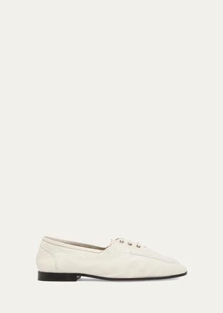 Bottega Veneta Gino Lace-Up Leather Shoes