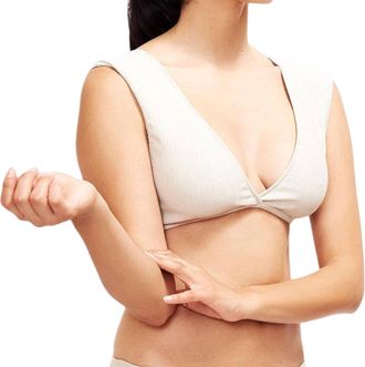 Sauipe Swimwear Jenna Bikini Top In Platinum