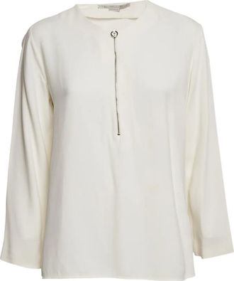 Stella McCartney Blusa con zip - Toni neutri