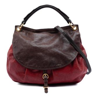 Miu Miu Pre-owned Miu Miu Bicolor Nappa Aviator Top Handle Bag Ladies B4N6F8PW1G5EUY6D