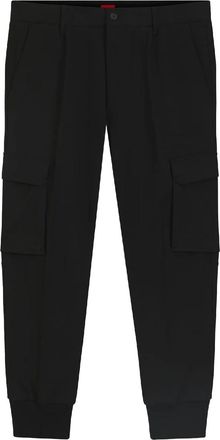 HUGO BOSS Hugo Mann Glavin241 Slim Cargo Broek (Zwart)