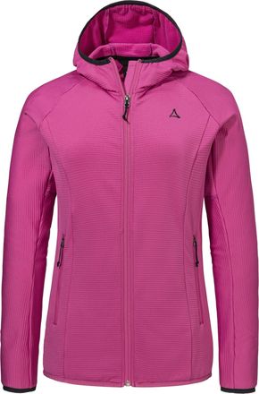 Sch&ouml;ffel Fleecejacke SCH&Ouml;FFEL Fleece Hoody Style Cascata WMS, Damen, Gr. 36, fuchsia, Obermaterial: 94% Polyester, 6% Elasthan, normal, Jacken Fleecejacke, f&uuml;r