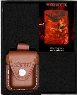 OEM Juego De Encendedores Zippo Con Dise&ntilde;o De Calavera Espeluznante, Regalo N.&deg; 4