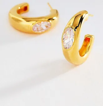 By Alona Belle Hoop Earrings