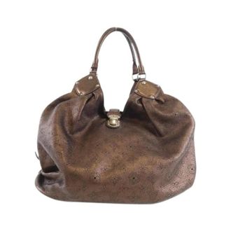 Louis Vuitton Pre-owned Handbags, female, Brown, Size: ONE SIZE Pre-owned Mahina Shoulder Bag