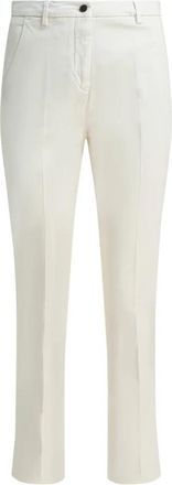 BRIGLIA 1949 Dameskleding Broeken Aw 25 - Dames - Chinos - Beige - 2XS - Broeken