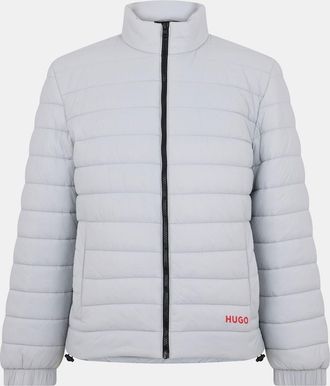 HUGO BOSS Hugo Mens Softshell Jacket in Light Grey - Size Small