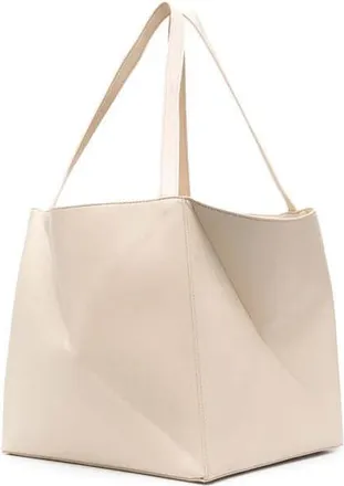 Nanushka The Origami Tote Bag Beige >