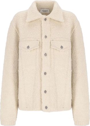 Laneus knitted buttoned jacket - women - Polyester/Viscose/Acrylic/Wool/Alpaca - 40 - Neutrals