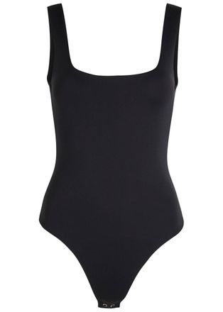 Good American Scuba Modern Tank Stretch-jersey Bodysuit - Black - Xxl (UK18 / Xxl)