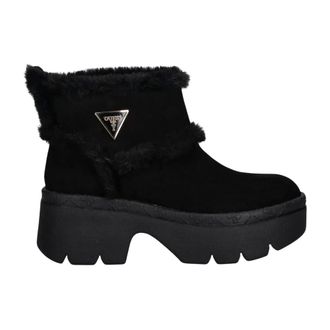 Guess Schoenen, Dames, Zwart, 36 EU, Leer, Bridgete Boot