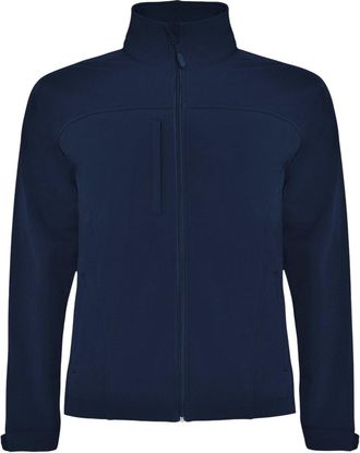 Roly Heren Rudolph Soft Shell Jas (Marineblauw)