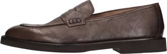 Doucal's Leren Mocassins - Heren - Loafers - Bruin - 38 EU - Leer - Schoenen