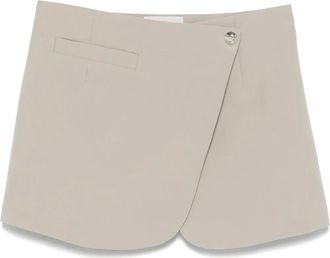 Coperni Minigonna sartoriale - Toni neutri