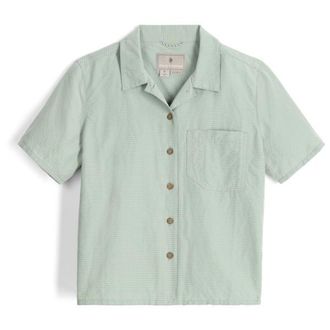 Royal Robbins Desert Pucker S/S Bluse f&uuml;r Damen | gr&uuml;n