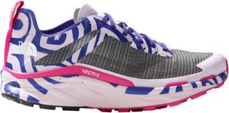 The North Face Womens Vectiv Infinite X Elvira Trail Shoes In Lapis Blue/lavender Fog