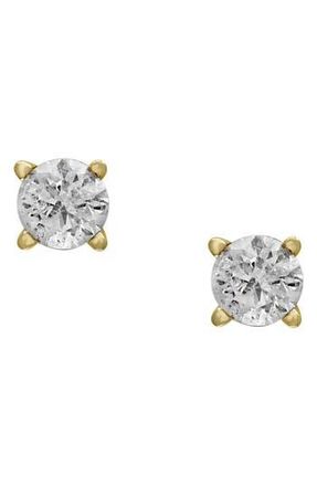 Effy 14K White Gold Round Diamond Stud Earrings - 0.25 ctw. in Yellow Gold at Nordstrom Rack