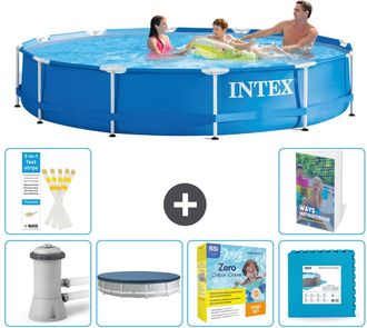 Intex Piscina Con Estructura Redonda - 366x76 Cm - 7-piezas S276