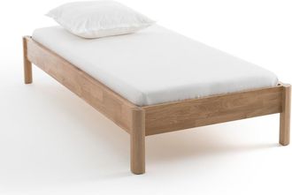 La Redoute Interieurs Bed in massief eik met lattenbodem ZULDA 1 persoon