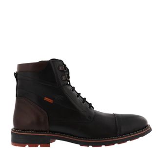 Fluchos Mens Terry Tie Boot In Black