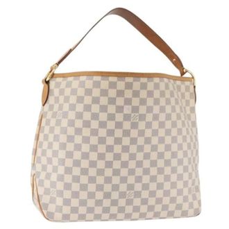 Louis Vuitton Pre-owned Vintage Shoulder Bag - Dames - Pre-owned - Beige - Maat: ONE Size Leer