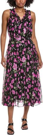 CeCe by Cynthia Steffe Cece Shirred Midi Dress