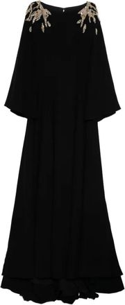 Saiid Kobeisy Embellished Crepe Kaftan