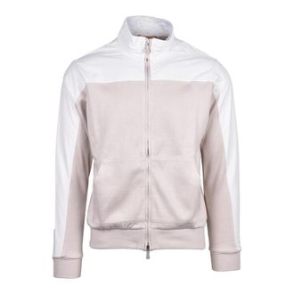 Eleventy Zip-throughs, male, White, M, Felpa con zip