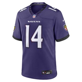 Nike Kyle Hamilton Baltimore Ravens Nike Mens NFL Game Jersey in Purple | 67NM0FDL8GF-AZ0
