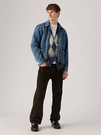 Levi's 568 Loose Straight Corduroy Jeans - Mens - 28X32 - Black