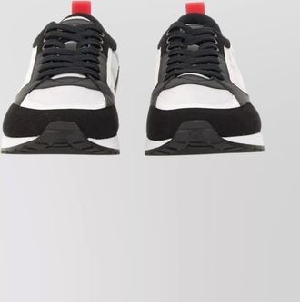 HUGO BOSS sneakers with contrast panels and pull tab