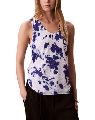 Calvin Klein Textured Print Tank Top